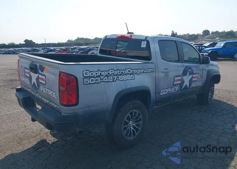 2022 Chevrolet Colorado 4Wd Short Box Zr2 z USA, uszkodzony, nr VIN 1GCGTEENXN1327983